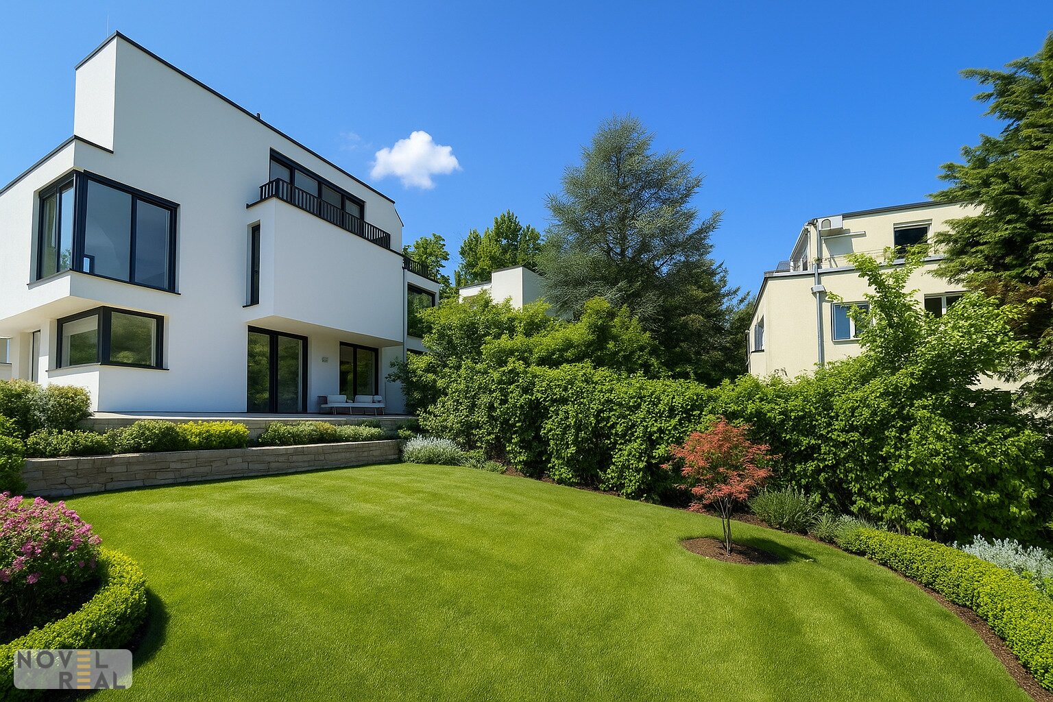 VILLE NEUVE - Moderne, exklusive Luxusvilla in bester Lage! Ein Leben in Luxus! BALD FERTIG!