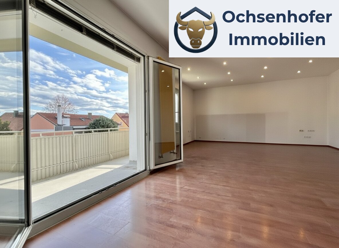 Helle, ruhige Mietwohnung mit Loggia neben Hauptplatz