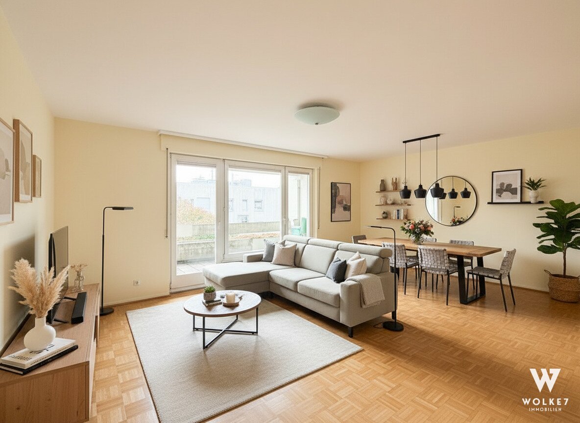 Helle 3-Zimmer-Wohnung mit Loggia in 1140 Wien I Ruhige Lage nahe Klinik Penzing